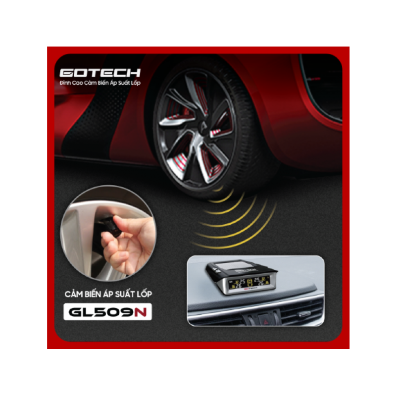 CẢM BIẾN ÁP SUẤT LỐP GOTECH GL509N