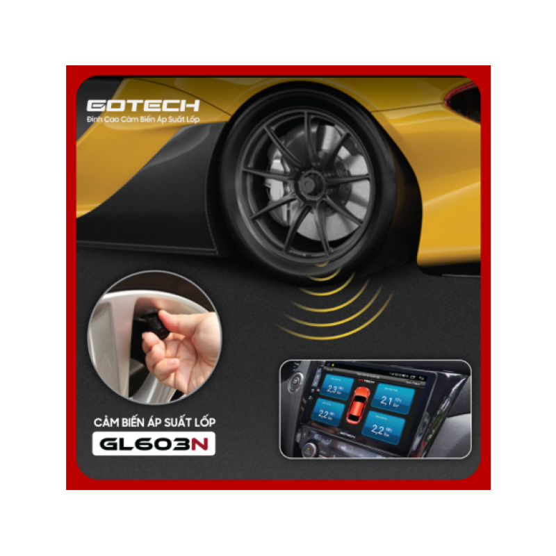 CẢM BIẾN ÁP SUẤT LỐP GOTECH GL603N