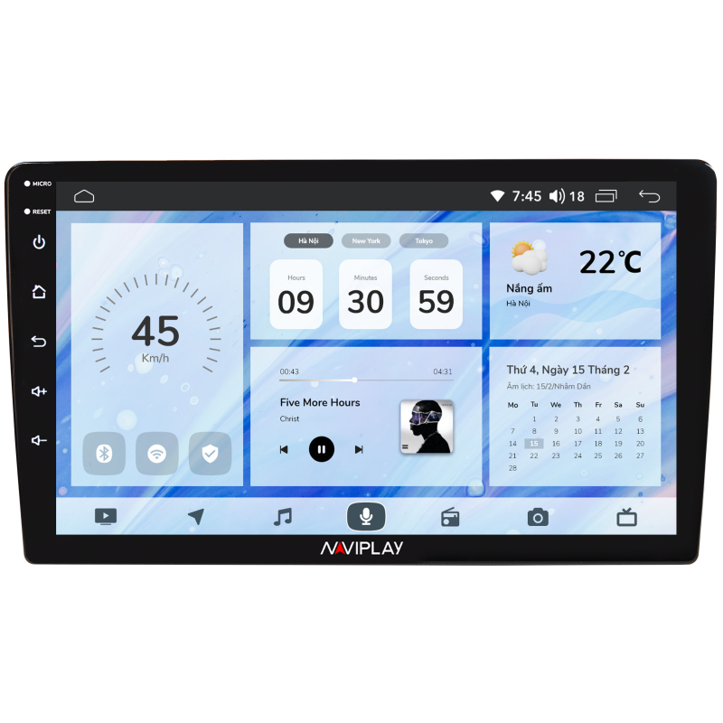 MÀN HÌNH GIẢI TRÍ Ô TÔ NAVIPLAY N800